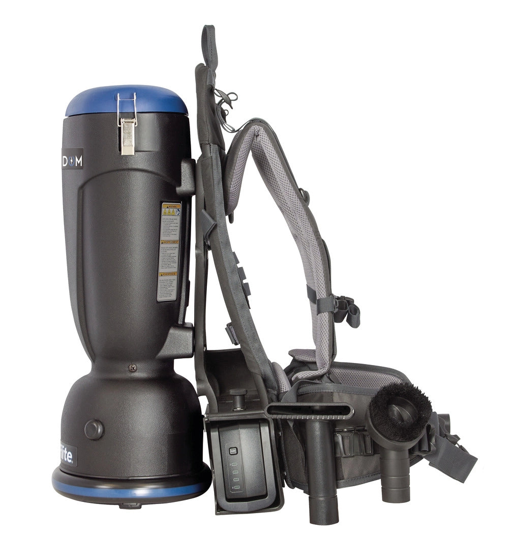 Powr-Flite Comfort Pro Freedom Battery Backpack Vacuum – 6 Qt