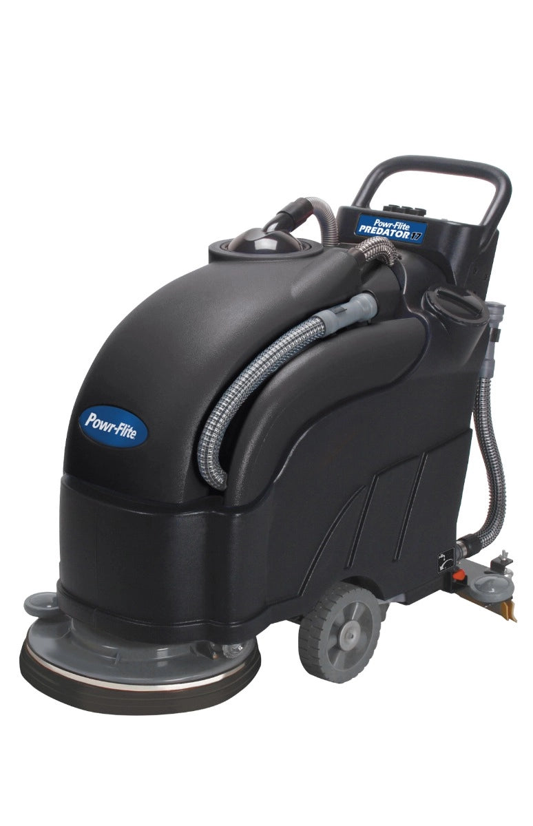 AUTOSCRUBBER 17 W/PAD DRIVER, BATTERIES & CHARGER