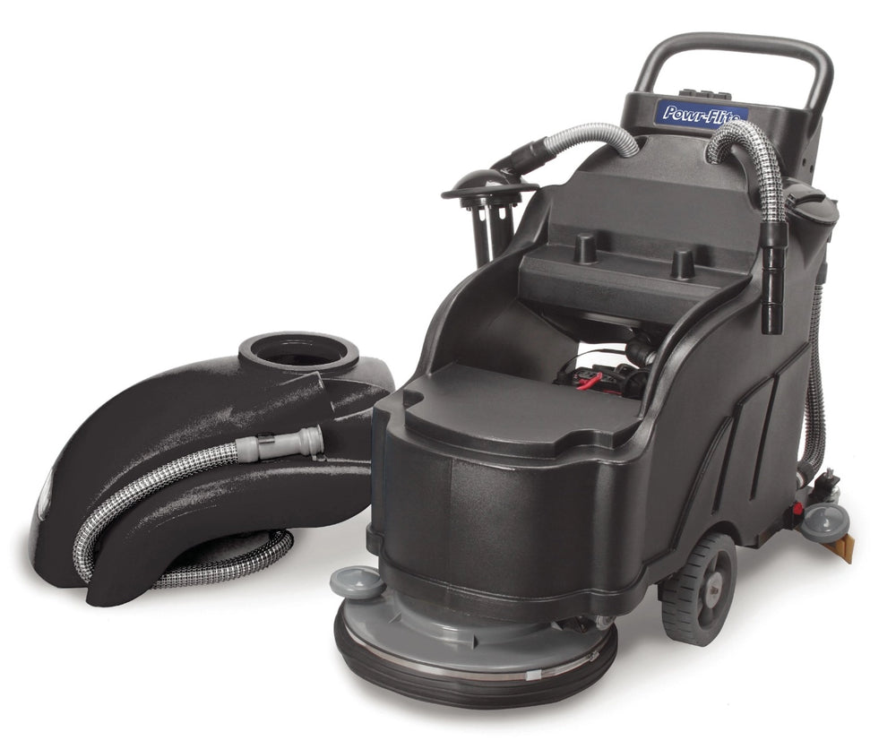 AUTOSCRUBBER 17 W/PAD DRIVER, BATTERIES & CHARGER