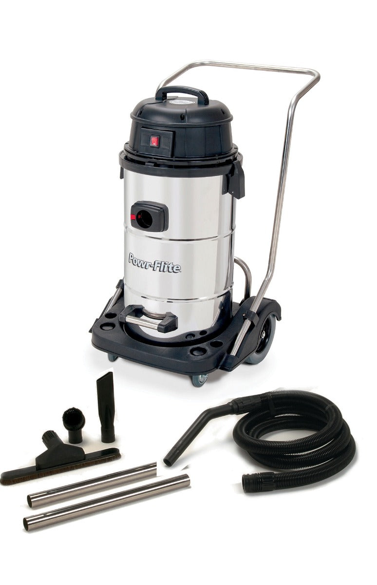 15 GALLON WET DRY VACUUM STAINLESS STEEL TANK 15AMPS