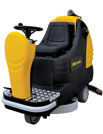 BR 28 27 BAT 24 VOLT RIDE ON AUTOMATIC SCRUBBER