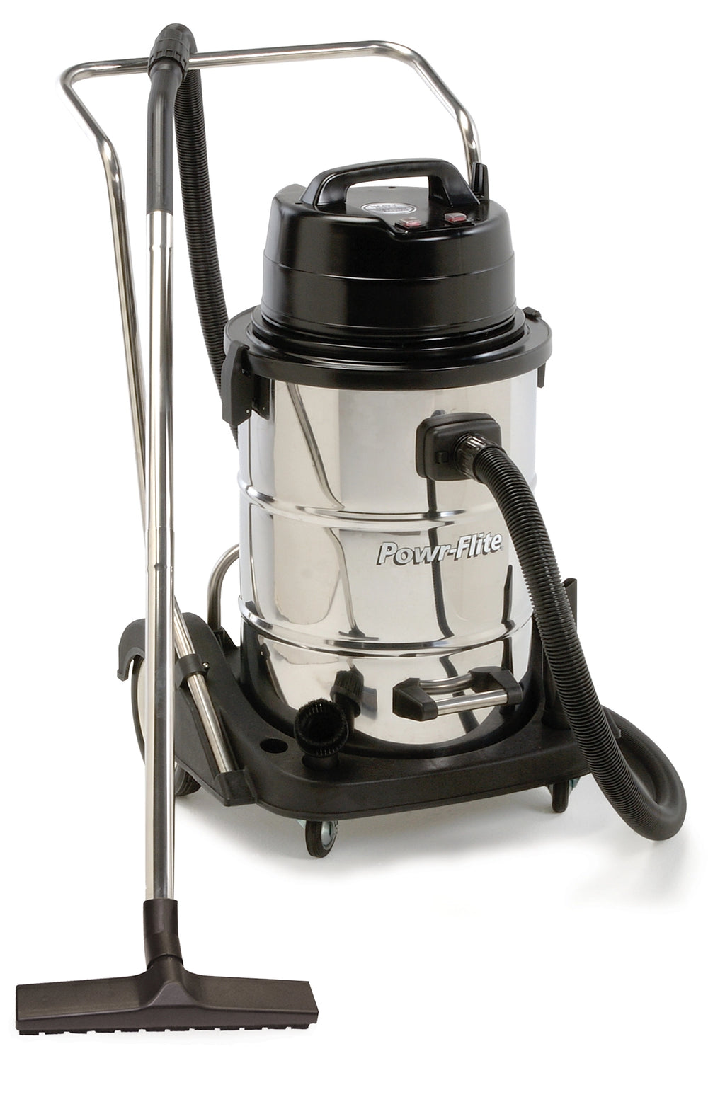2 MOTOR 20 GALLON WET DRY 15A VACUUM STAINLESS STEEL TANK