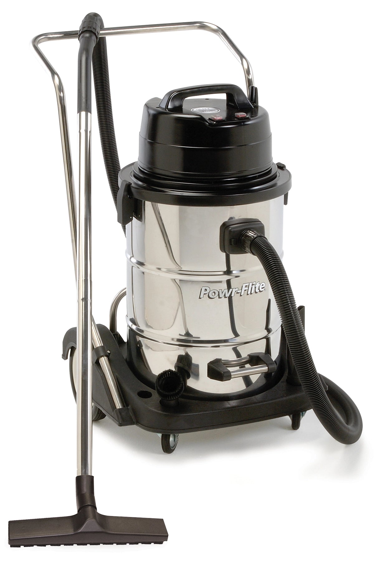 2 MOTOR 20 GALLON WET DRY 15A VACUUM STAINLESS STEEL TANK