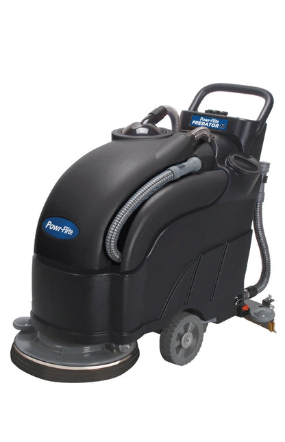 Powr-Flite 17" Automatic Scrubber – Includes Pad Driver, Batteries & Charger
