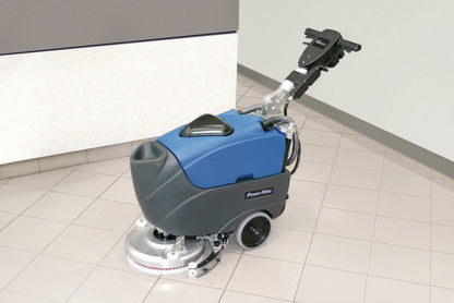 Powr-Flite Predator Automatic Floor Scrubber – 110V, Includes Two 12V Batteries